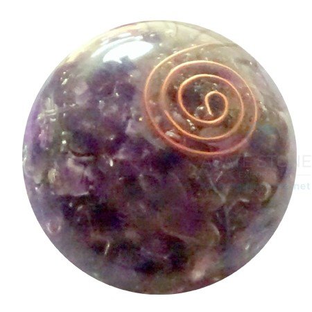 Amethyst Orgonite Ball