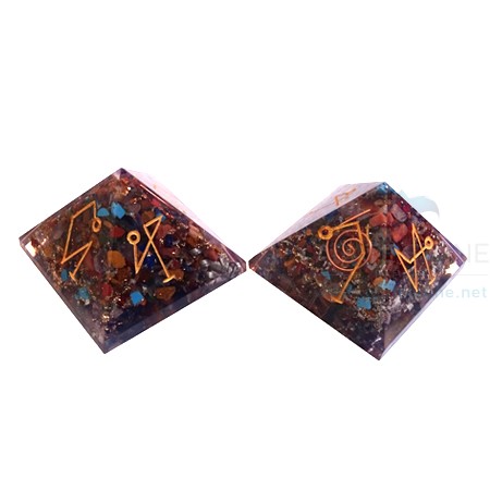Arch Angel Chakra Orgone Pyramid Arch Angel Chakra Orgone Pyramid