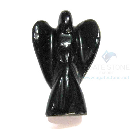 Big Size Black Obsidian Angels Big Size Black Obsidian Angels
