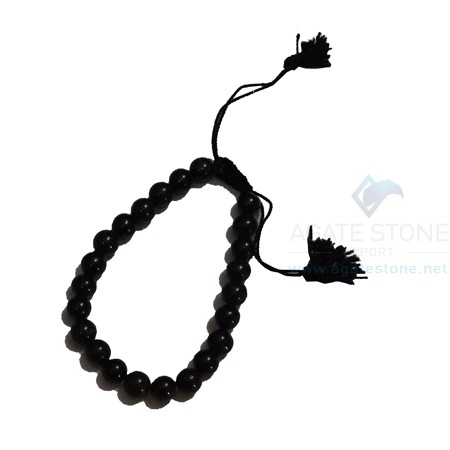 Black Agate Bracelets (String) Black Agate Bracelets (String)