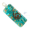 Blue Onyx Orgone Long Rectangle Pendant