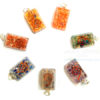 Chakra Orgone Rectangle Pendant Set