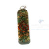 Green Jade Orgone Pipe Pendant