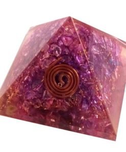 Indigo Dyed Orgone Energy Chakra Pyramid
