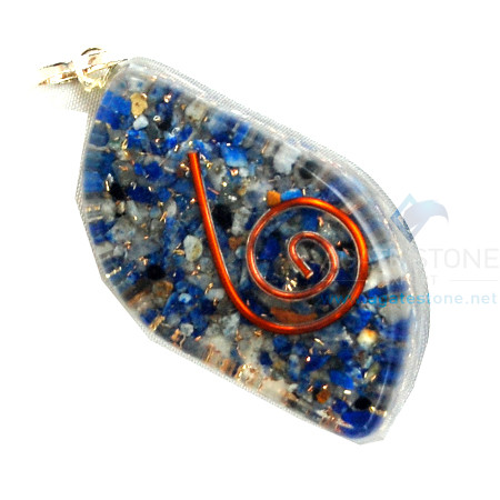 Lapis Lazuli Orgone Eye Pendant Lapis Lazuli Orgone Eye Pendant