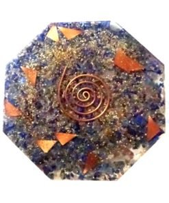 Lapis Lazuli Orgone Octagon Vastu Plate