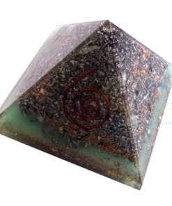 Metal Orgone Chakra Energy Pyramid