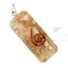Moon Stone Orgone Long Rectangle Pendant