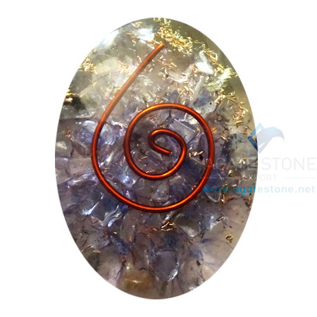 Orgone Indigo Onyx Energy Oval Cabochon Orgone Indigo Onyx Energy Oval Cabochon