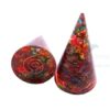 Orgonite Onyx Mix Chakra Cone
