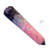 Rose-Crystal-Amethyst Orgone Faceted Massage Wands