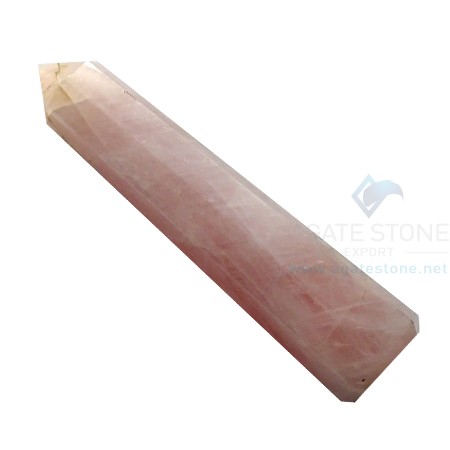 Rose Quartz Single Terminated Pencils Rose Quartz Single Terminated Pencils