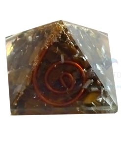 Tiger Eye Orgone Baby Pyramid