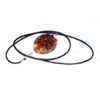 Tiger Eye Orgone Oval Pendant With Cord