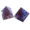 Violet Energy Onyx Orgone Baby Pyramid