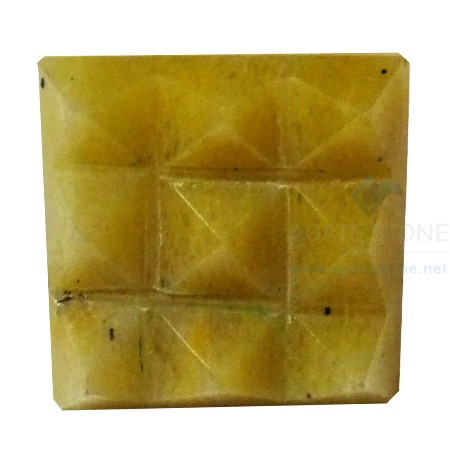 Yellow Aventurine Pyramid Plate Yellow Aventurine Pyramid Plate