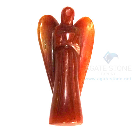 Big Size Peach Aventurine Angels Big Size Peach Aventurine Angels