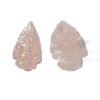 Rose Quartz Crystal Arrowheads