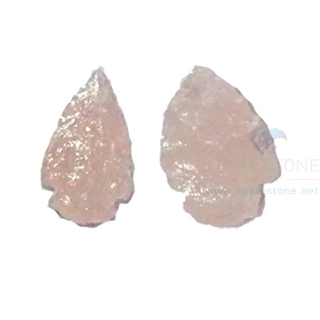 Rose Quartz Crystal Arrowheads Rose Quartz Crystal Arrowheads