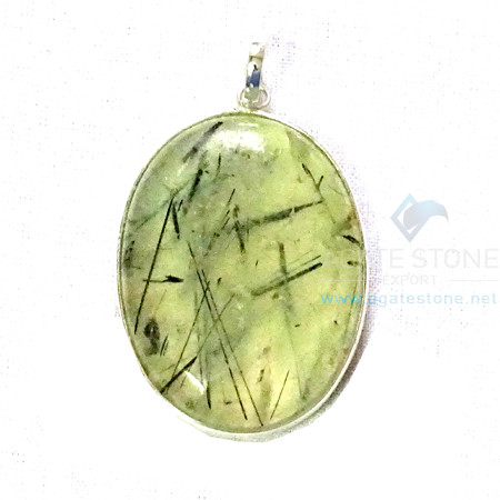 Uncut Gemstone Metal Coated Agate Stone Pendant-23 Uncut Gemstone Metal Coated Agate Stone Pendant-23