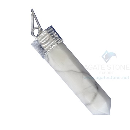 White Torquoise Pencil Pendant White Torquoise Pencil Pendant