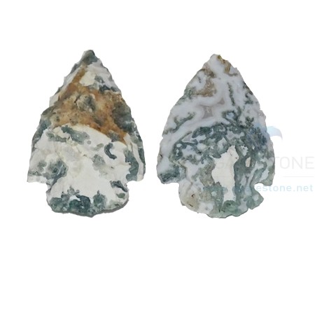 Zebra Stone Crystal Arrowheads Zebra Stone Crystal Arrowheads