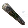Orgonite Green Jade Massage Wand with Aluminium