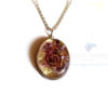 Oval Shaped Amethyst Orgonite Jewellery