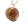 Oval Shaped Mix Chakra Orgone Jewelry