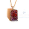 Rectangle Shaped Amethyst Orgonite Jewellery
