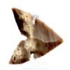 3 Nodge Agate Stone Arrowhead