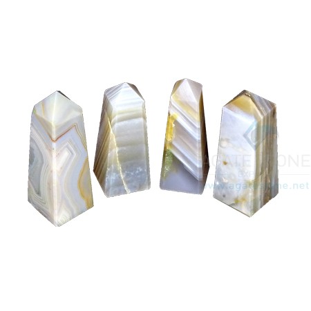 Banded Agate Stone Tower Banded Agate Stone Tower
