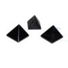 Black Tourmaline Agate Pyramid