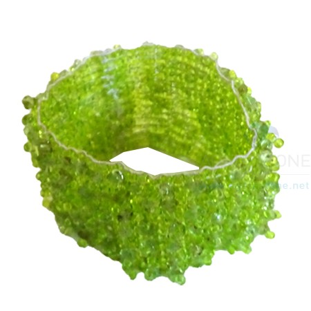 Peridot Chips Banded Bracelets Peridot Chips Banded Bracelets