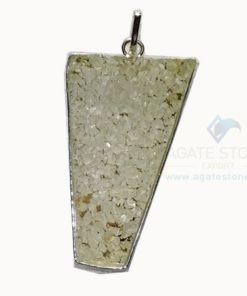 Pure Crystalline Druzy Agate Stone Pendant