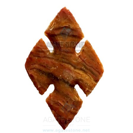 Religious Cross Shaped Agate Stone Arrowhead Religious Cross Shaped Agate Stone Arrowhead