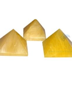 Yellow Aventurine Agate Stone Pyramid