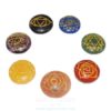 7 Chakra Engraved Disc Set.