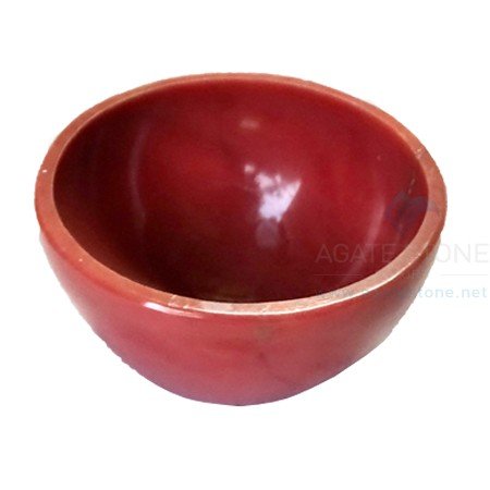 2 Inch Red Jasper Gemstone Bowls
