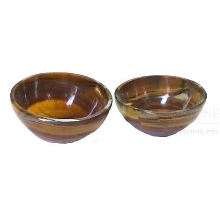 2 Inch Tiger Eye Crystals Bowls 2 Inch Tiger Eye Crystals Bowls