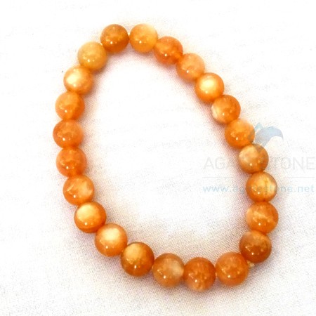 Gold Sunstone Beaded Bracelets Gold Sunstone Beaded Bracelets
