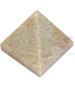 Peach Moonstone Pyramids