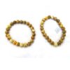 Petrified Wood Beaded Bracelets