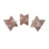 Rose Quartz Big Merkaba Star