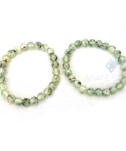 Rutilated Quartz Beaded Bracelets