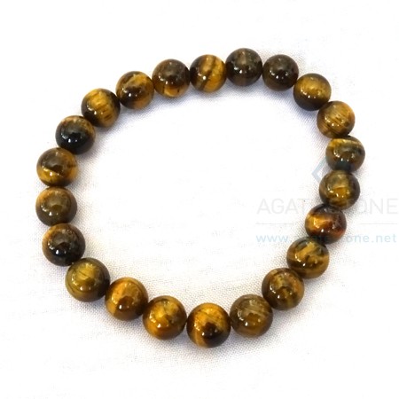 Tiger Eye Beaded Bracelets Tiger Eye Beaded Bracelets