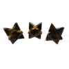 Tiger Eye Big Merkaba Stars