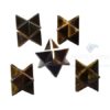 Tiger Eye Small Merkaba Stars
