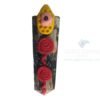 Fancy Jasper Flat Pencil Tibetan Healing Pendant