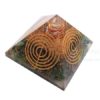 Green Jade Orgonite Choko Reiki Healing Pyramid